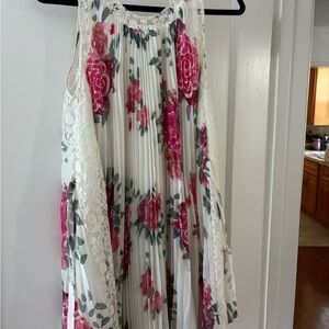 Free People Lace Floral Dress